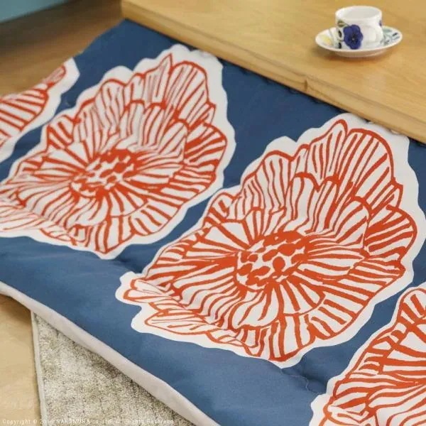 コタツ布団 単品 掛け布団のみ こたつ掛布団 245×205cm リビングコタツ用 北欧 デザイン 柄 おしゃれ 薄掛け 日本製 国産 コタツテーブル本体別売り