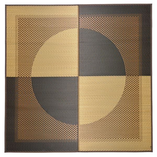 国産 い草ラグマット 191191cm 日本製 抗カビ 消臭 ホットカーペット可 月光 リビング ダイニング