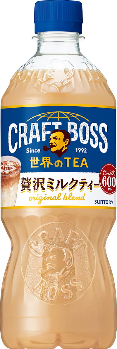 他サイト： サントリー クラフトボス ミルクティー 紅茶 世界のTEA 600ml×24本の商品画像