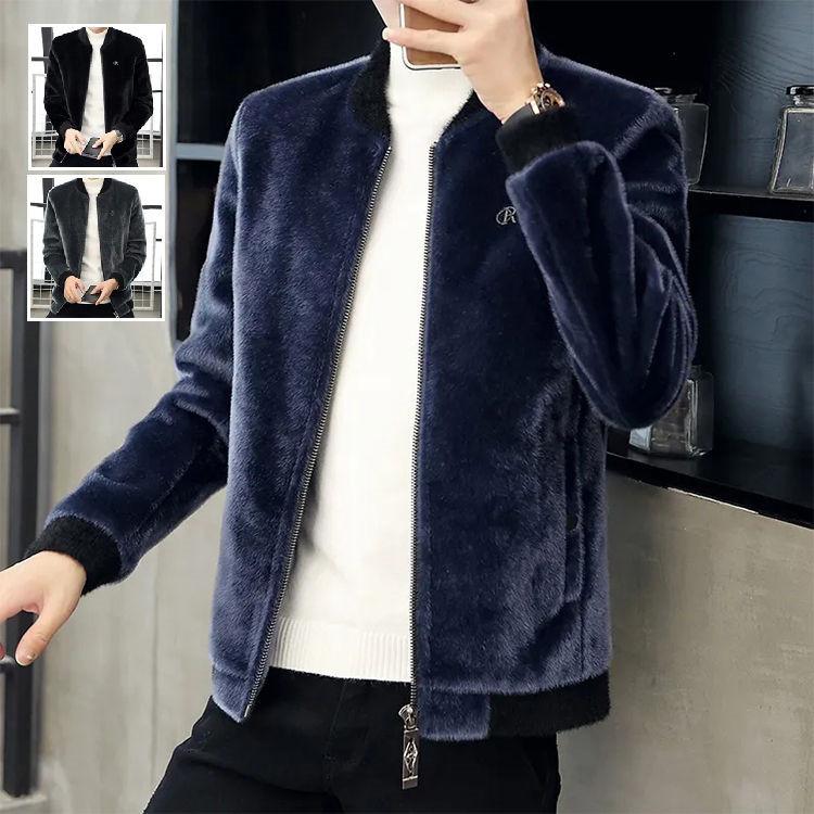 品質いいな新品 秋冬 メンズ ファーコート 毛皮コート 防寒防風 ショート丈 ファージャケット　フェイクファー メンズコート 通勤　メンズアウター　ジャケット　暖かい