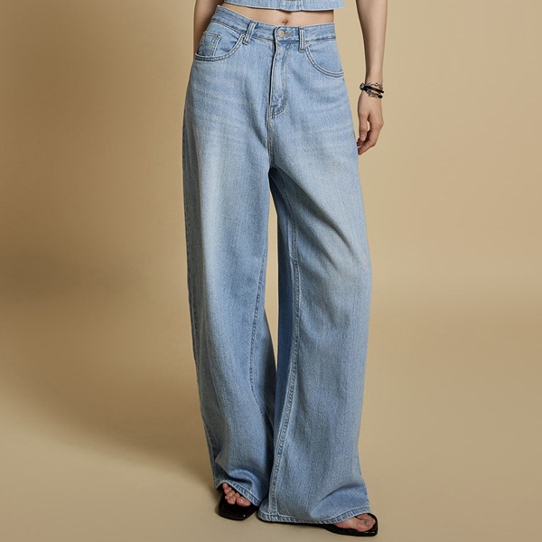 PJ582 ワイドジーンズ