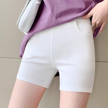 レディース パンツ ボトムス ショートパンツ ミニ ショート タイト スリム 細身 スマート フェミニン ストリート ポケット ハイウエスト アメカジ 大人可愛い きれいめ シンプル カジュアル 5,200円