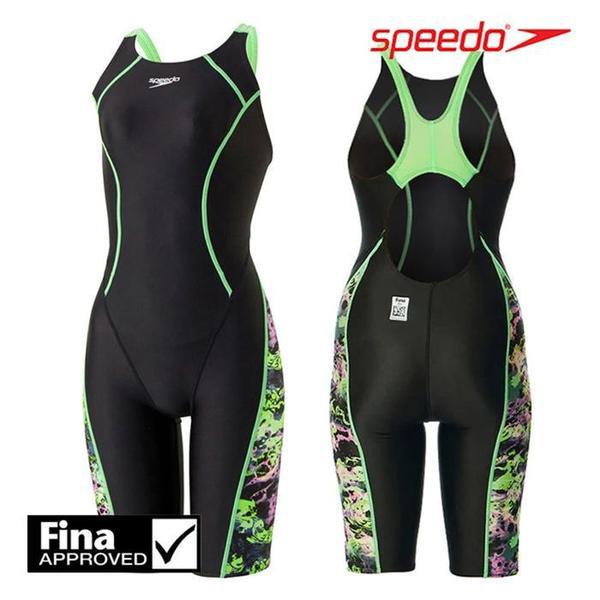 女性用全身5部丈水着 Z253658 アクア水着