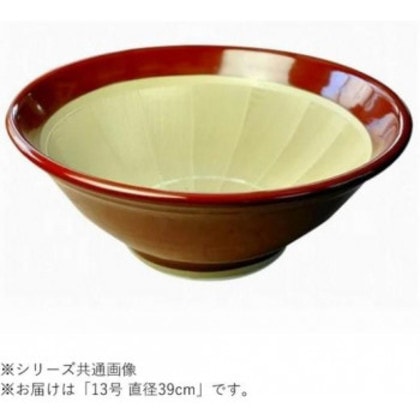 元重製陶所 国産 石見焼 すり鉢 13号 直径39cm 赤茶色