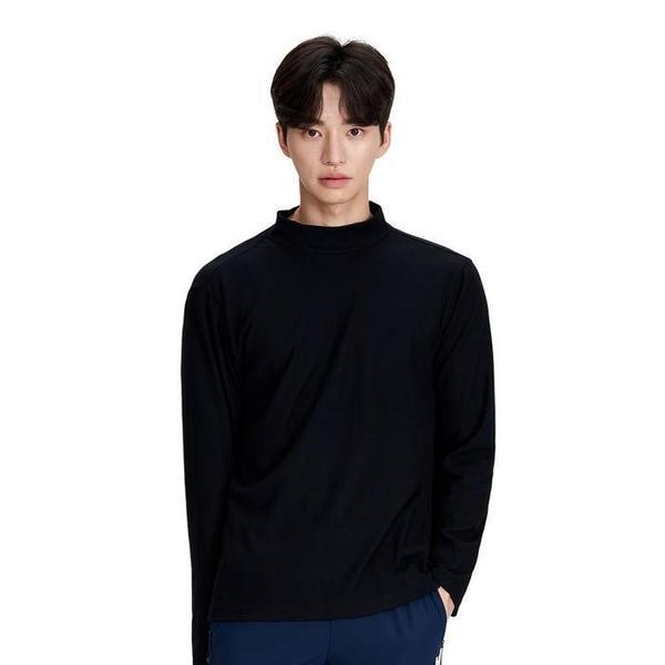 MG01 [24FW 50%イベント] 男性 薄手 ハイネックTシャツ ソフトな肌触り (S41263437)