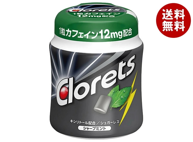 モンデリーズ・ジャパン クロレッツXP シャープミント ボトルR(粒ガム) 140g×6個入×(2ケース)