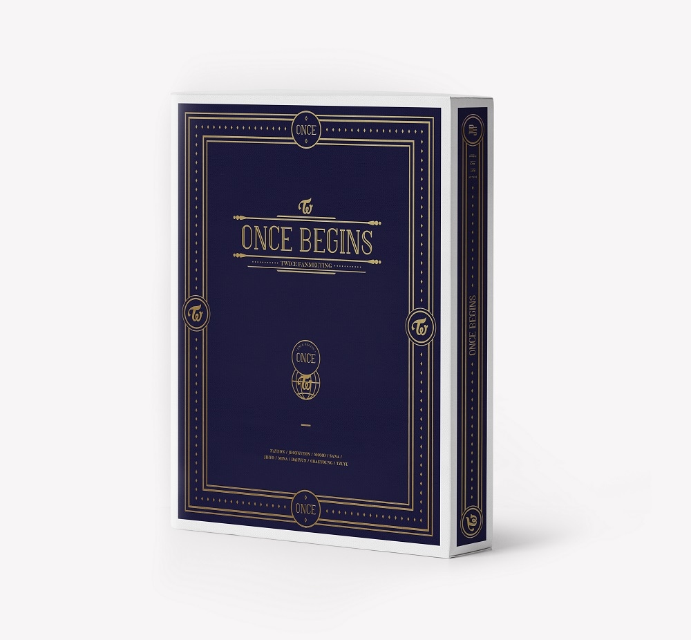 TWICE - FANMEETING ONCE BEGINS BLU-RAY ブルーレイ_未開封新品