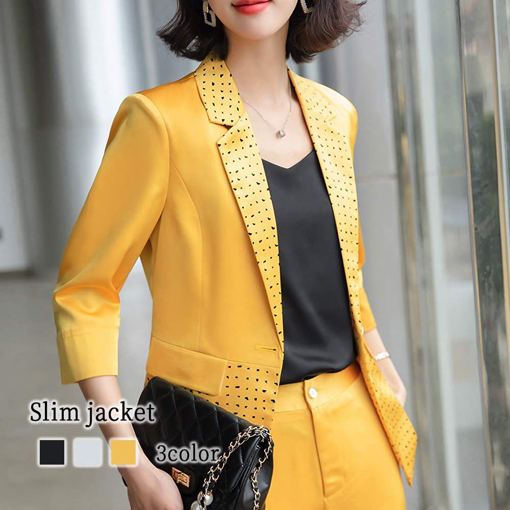 テーラードジャケット レディース スリムジャケット テーラード 大きいサイズ ブレザー ステンカラー トップス 大きい ニット コーデュロイ ブランド ロング セーター 厚手 アウター レザー 冬 中