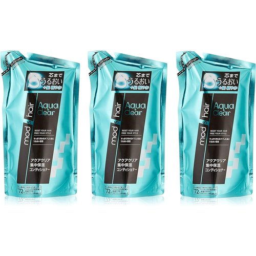 3個セット モッズ・ヘア アクアクリア 集中保湿コンディショナー つめかえ用 350ml×3個