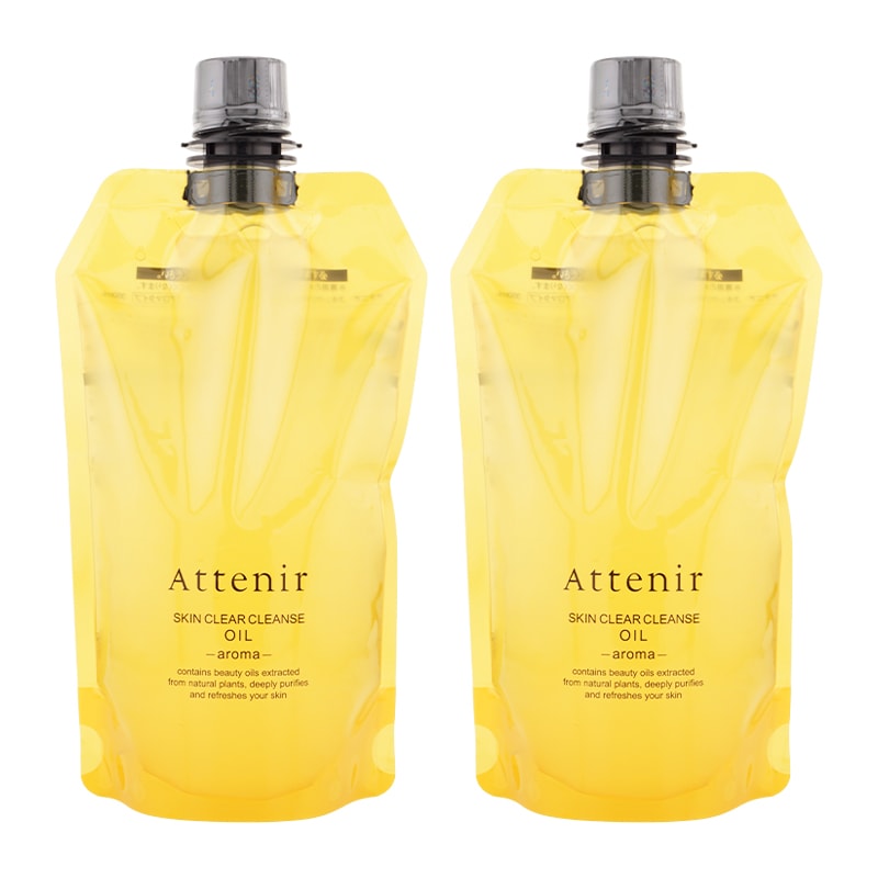 [2個セット] スキンクリア エコパック アロマタイプ クレジングオイル 350ml メイク落とし [ギフトラッピング対応]
