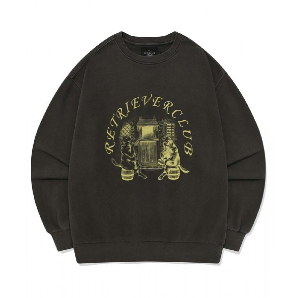 レトリーバークラブツードッグアーチクルーネック [ページブラック] 7,342円