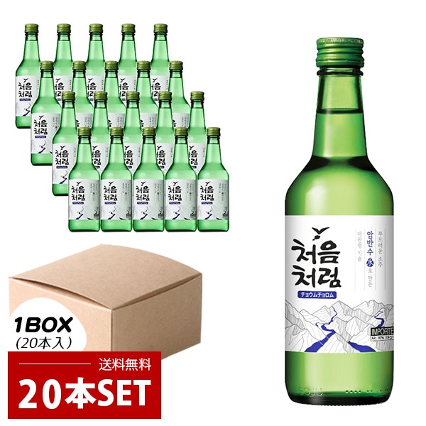 [ロッテ] BOX(360ml×20本) / チョウムチョロム お酒 韓国焼酎 韓国お酒 5,043円
