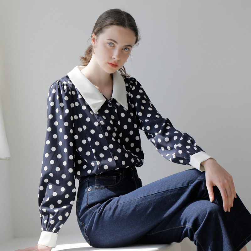 ドットタックシャツ(DOT TUCKED SHIRT)