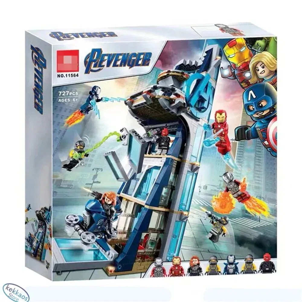 プレゼント おもちゃ ブロック アベンジャーズタワーの決戦 スーパーヒーローズ レゴ互換