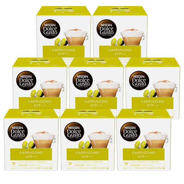 ネスカフェ ドルチェグスト 専用カプセル カプチーノ 8箱【4営業日以内に出荷】ネスレ ネスカフェ コーヒー ホットコーヒー 7,782円