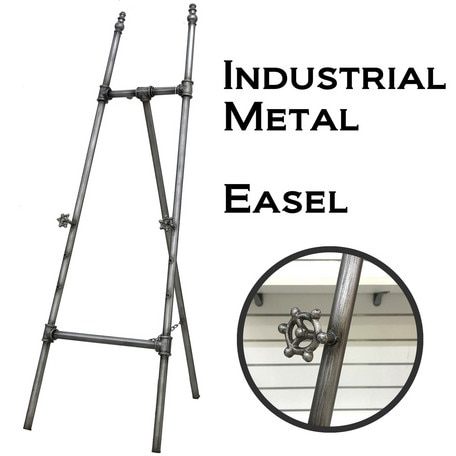 イーゼル おしゃれインダストリアル デザイン メニュー 案内ボード