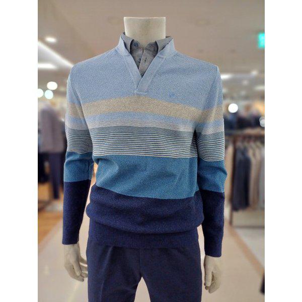 ストライプレイヤードニット(PQKT1351)