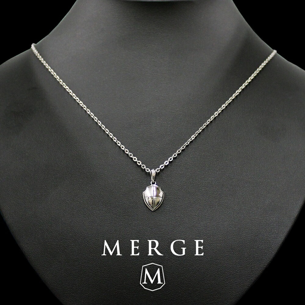 マージ ステンレス ネックレス チェーン メンズ チェーンネックレス シルバー 大人 シンプル かっこいい おしゃれ プレゼント 男性 誕生日 結婚祝い 結婚記念日 夫 旦那 父 父親 お祝い ギフト