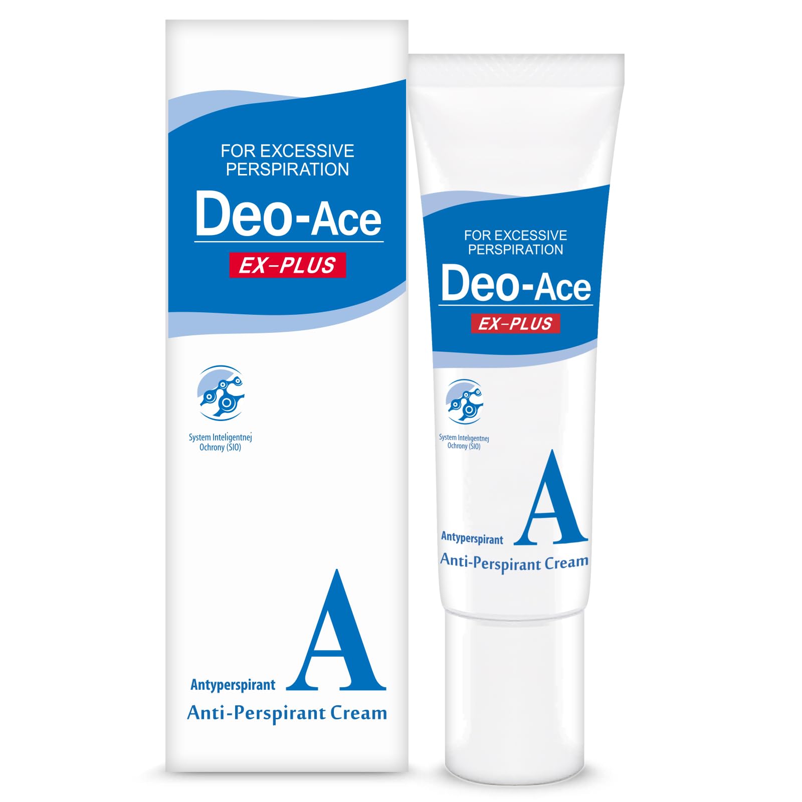 【医薬部外品】Deo-Ace EX plus（デオエースEXプラス） 薬用 30g デオドラント 制汗剤 汗止め 脇 手 足 顔 多汗症 無香料