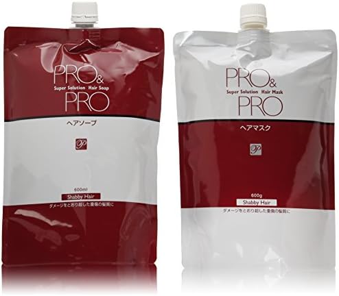 お得セット パシフィックプロダクツ プロ&プロ スーパーソリューション 600ml 【詰替えタイプ】