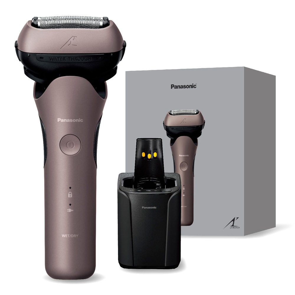 パナソニック ES-L381W-N メンズシェーバー[電気シェーバー]【3枚刃】【自動洗浄器付】（ブラウンゴールド） ESL381WN
