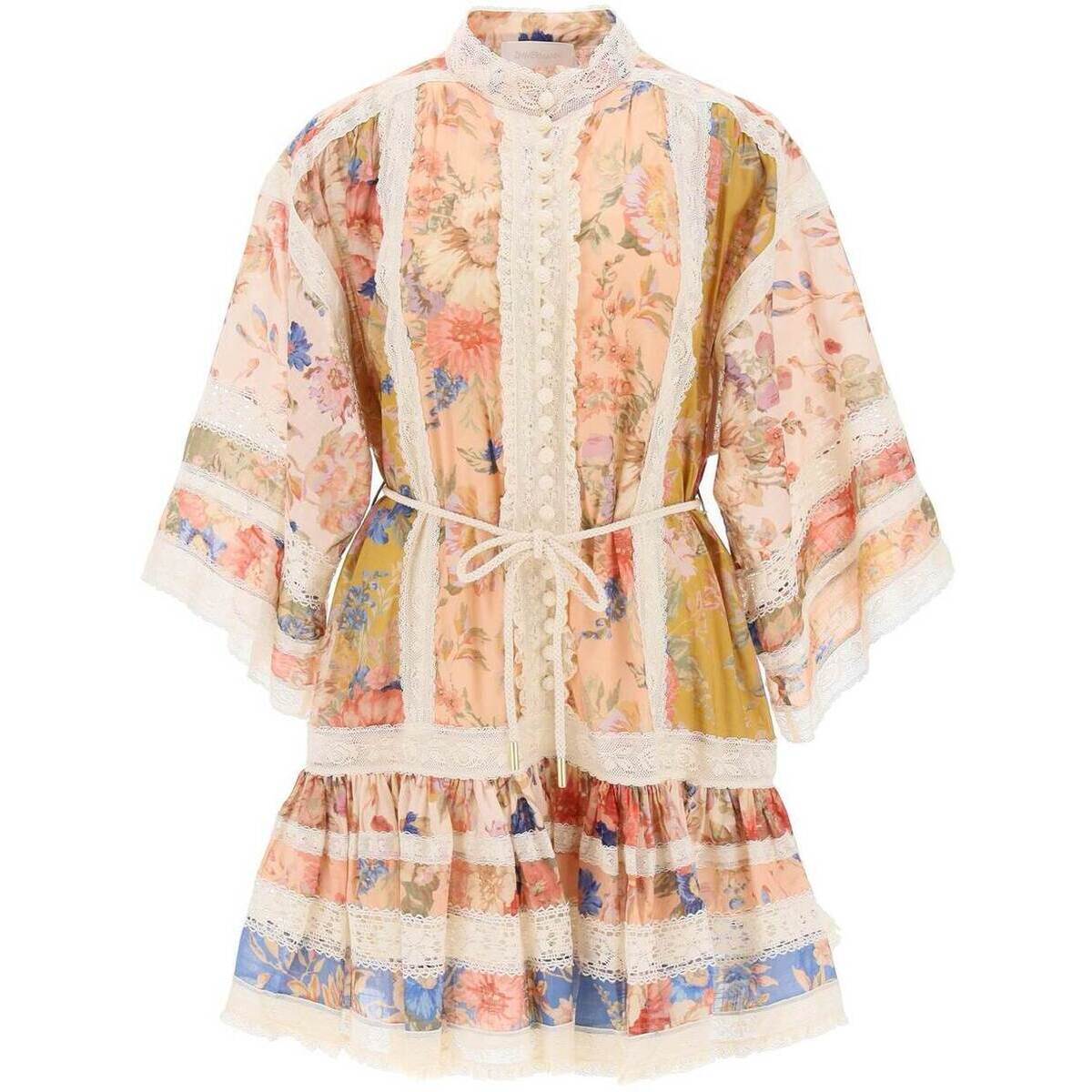 8502DRS242 マルチカラー 春夏2024 ドレス レディース ik