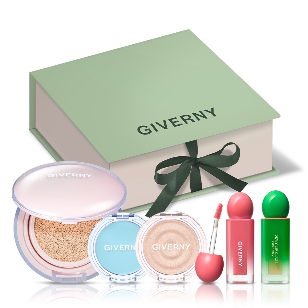 ジベルニーデューイグラッシュクッション12gX2企画セット（SPF 50+ PA+++）