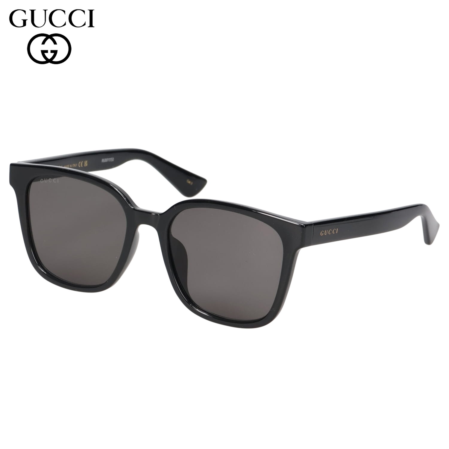 サングラス メンズ レディース アジアンフィット UVカット 紫外線対策 ブラック 黒 GG1346SK