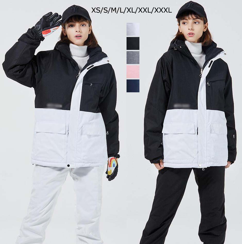 セール スキーウェア 暖かい 男女兼用 スノボーウェア 韓国風 ボードウェア お揃い メンズスノボウェア レディース スノーボードウェア ジャケット パンツ 上下セット 可愛い ペアスノーウェア スノ