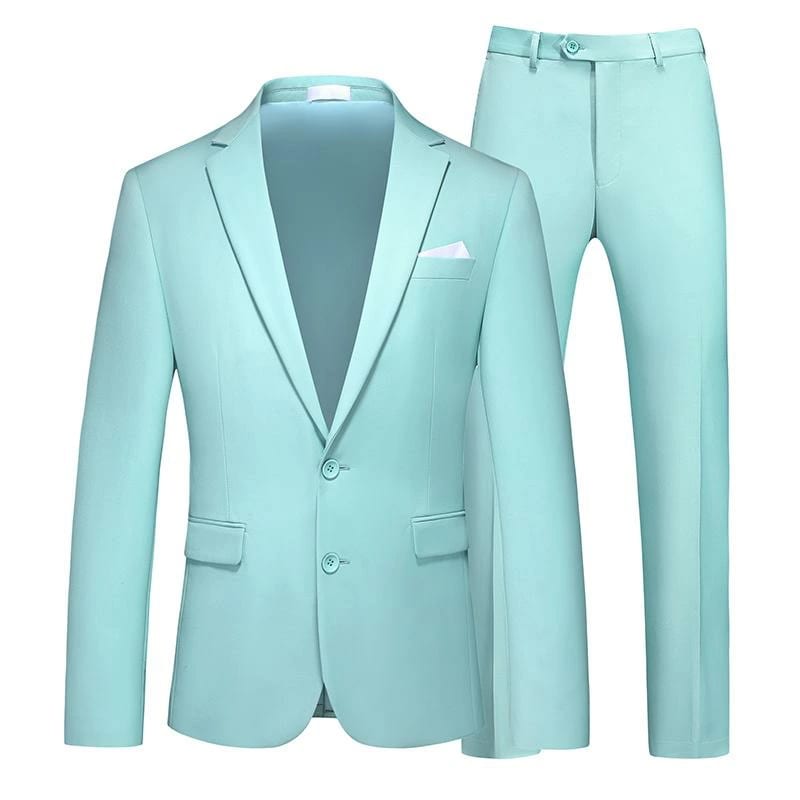 メンズ カラー スーツ ジャケット パンツ 韓国 スリム スタジオ 結婚式 秋 ビジネス フォーマル ハイエンド 男性用 7,954円