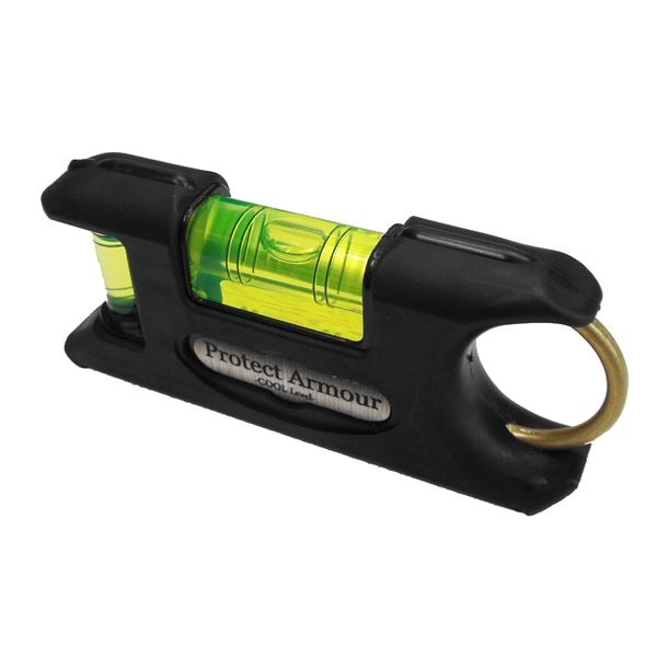 (業務用10個セット) KOD プロテクトアーマー水平器/レベル (ブラック) 一体型成型 PAS-BK