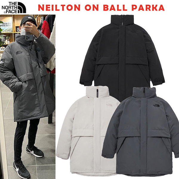 韓国正規品保証 関税負担なし NJ3NN50J NEILTON ON BALL PARKAデイリー 基本 着装 男子 女子 人気 韓国 ファッション  男女共用 アウトドア