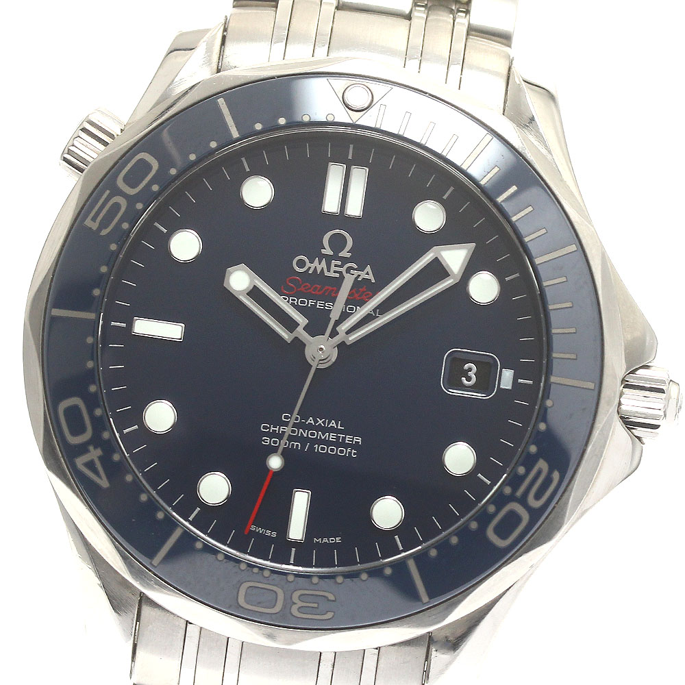 オメガ OMEGA 212.30.41.20.03.001 シーマスター300 デイト コーアクシャル 自動巻き メンズ 良品 _878084【中古】