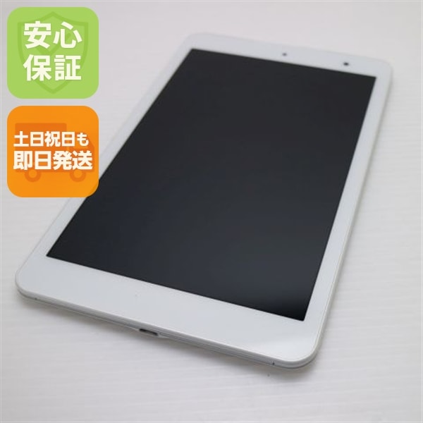 超美品 au Qua tab 01 KYT31 ホワイト タブレット 114