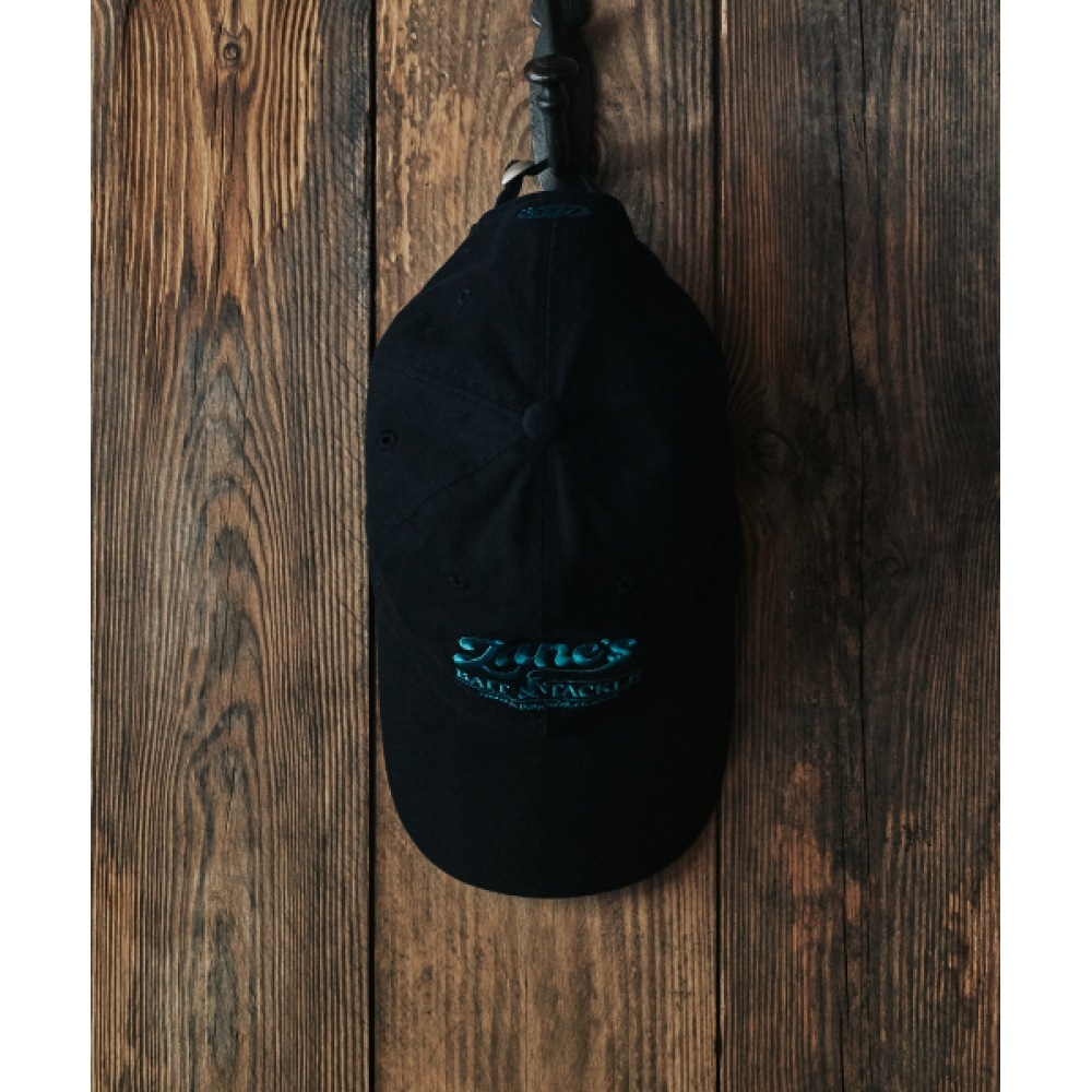 FRIZMWORKS ZANES ベイト&タックルロゴボールキャップ _ ブラック
