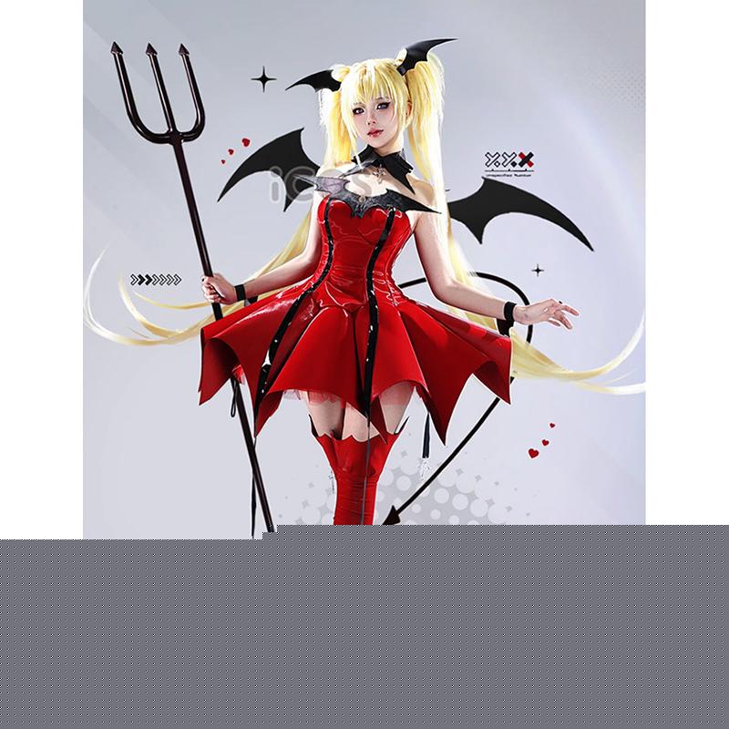 しゅごキャラ　コスプレ　ほしな歌唄　悪魔　衣装　ウィッグ　パニエ　追加可