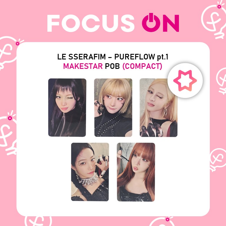 Qoo10] SOURCE MUSIC LE SSERAFIM PUREFLOW
