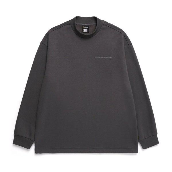 N244MSW240 アーバンシティモックネックマンツーマン IRON GREY