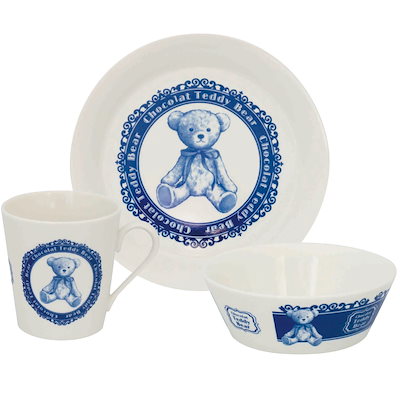 テディベア ブランチセット Teddy bear 食器 お皿 プレ...のサムネイル