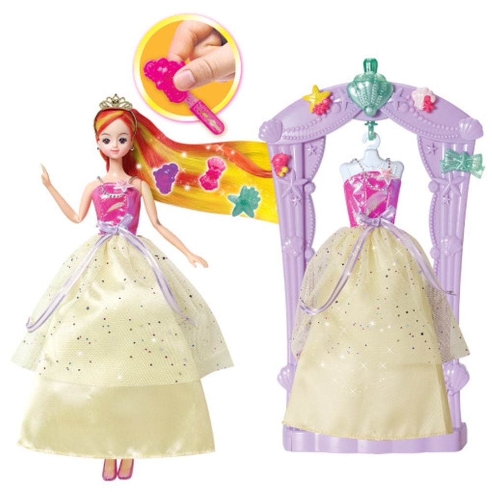 水の中で変身する人魚姫ミミ人形女王女人形おもちゃ/[韓国発] 女性がすっぽりはまる！ 韓国で大人気のKIDSトイ！