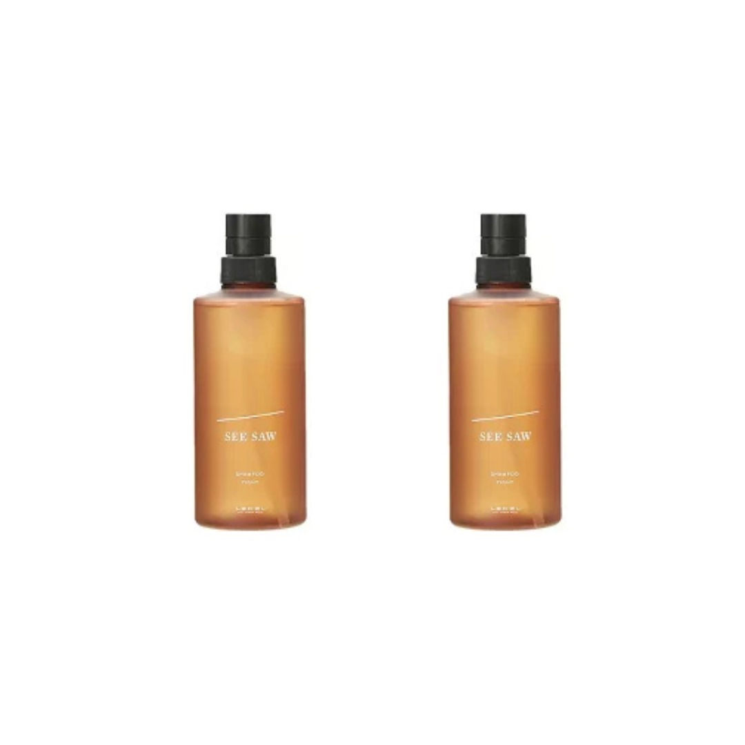 【お得２本セット】SEE /SAW ヘア&スキャルプシャンプーT 500ml　ヘアケア　サロン専売品　箱なし　シャンプー
