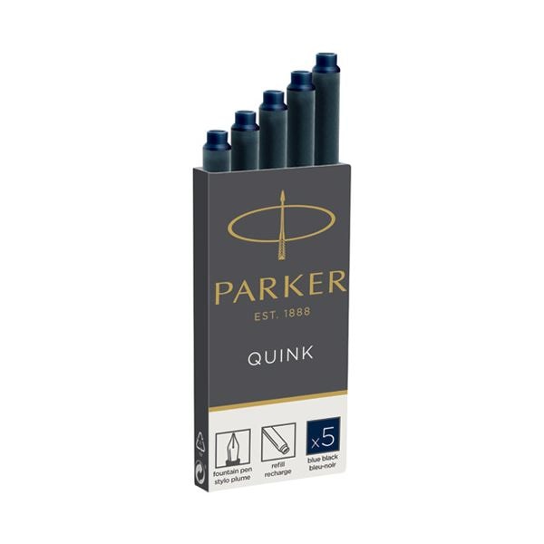 (まとめ）パーカー PARKER CTインク ブルーブラック5本 19 50385(×10セット) 6,407円