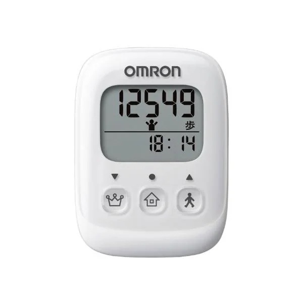3個セット オムロン HJ-325-W 歩数計 ホワイト OMRON