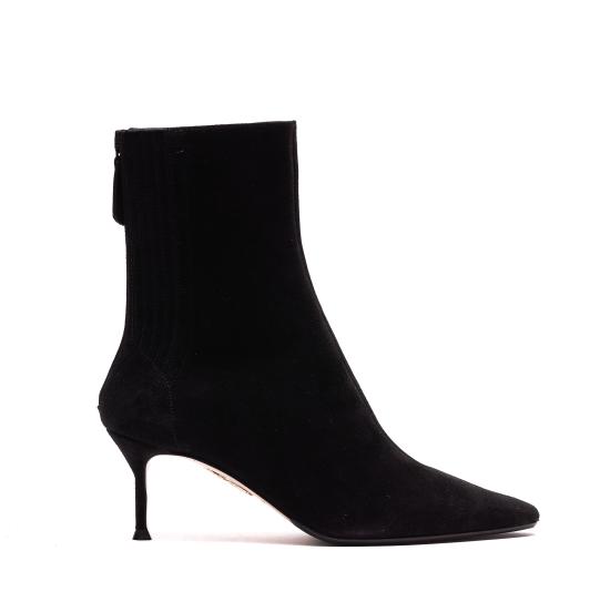 AQUAZZURA Women Boots SAHMIDB0 SUE000 Balck