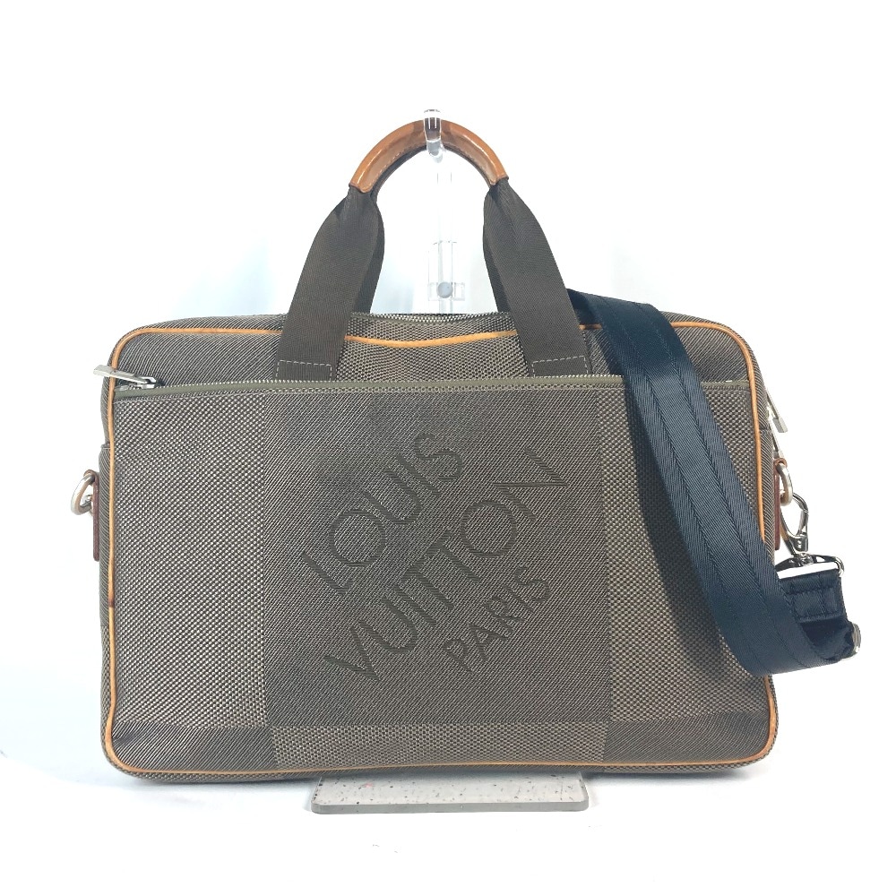 ハンドバッグ N58039 アソシエPM ダミエジェアン ビジネスバッグ カバン トートバッグ 2WAYバッグ ショルダーバッグ ダミエジェアンキャンバス カーキ