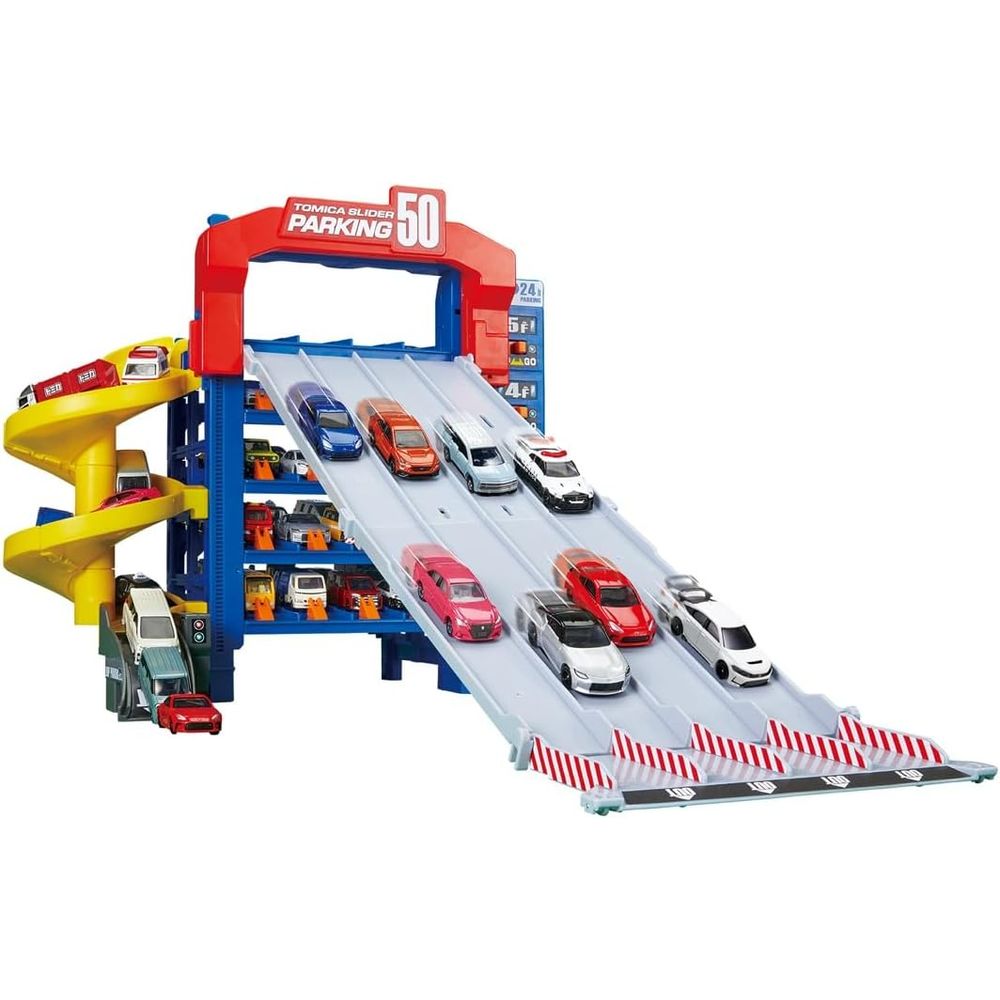 トミカ スライダーパーキング50 おもちゃ 3歳以上