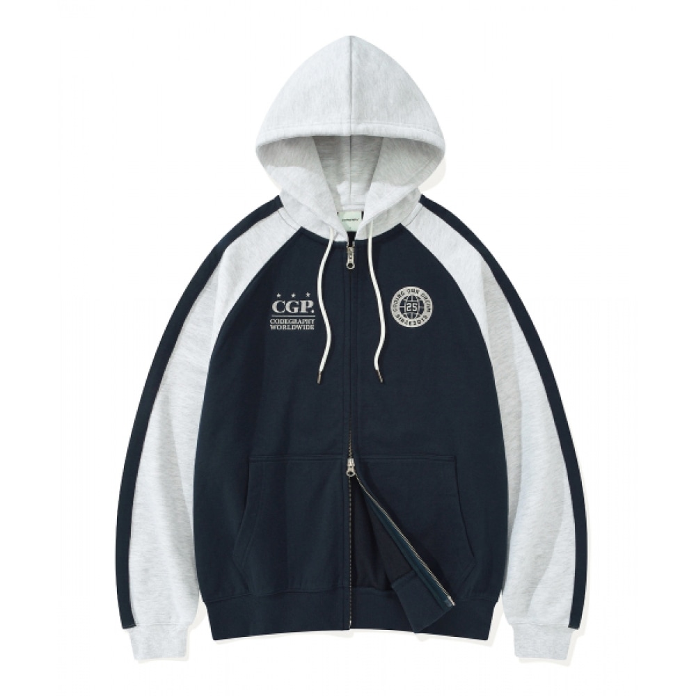 CODEGRY CP ズリトラックフーディージップアップ_ネイビー 7,443円