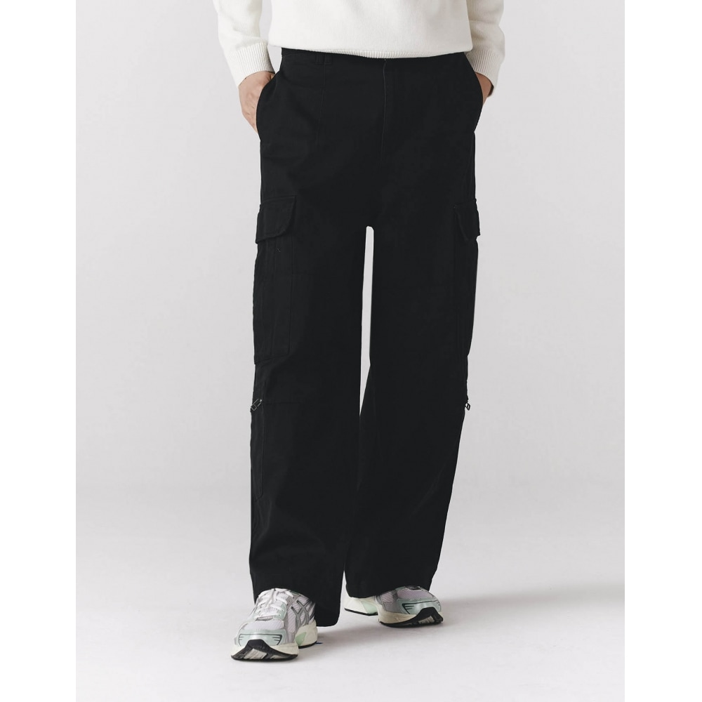 ジョルダーノ 114524 ワイドツイルカーゴパンツ_2色