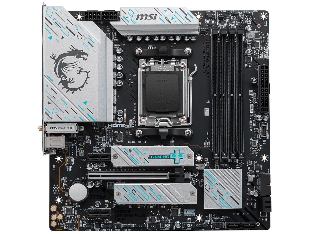 MSI マザーボード B650M GAMING PLUS WIFI 即納OK