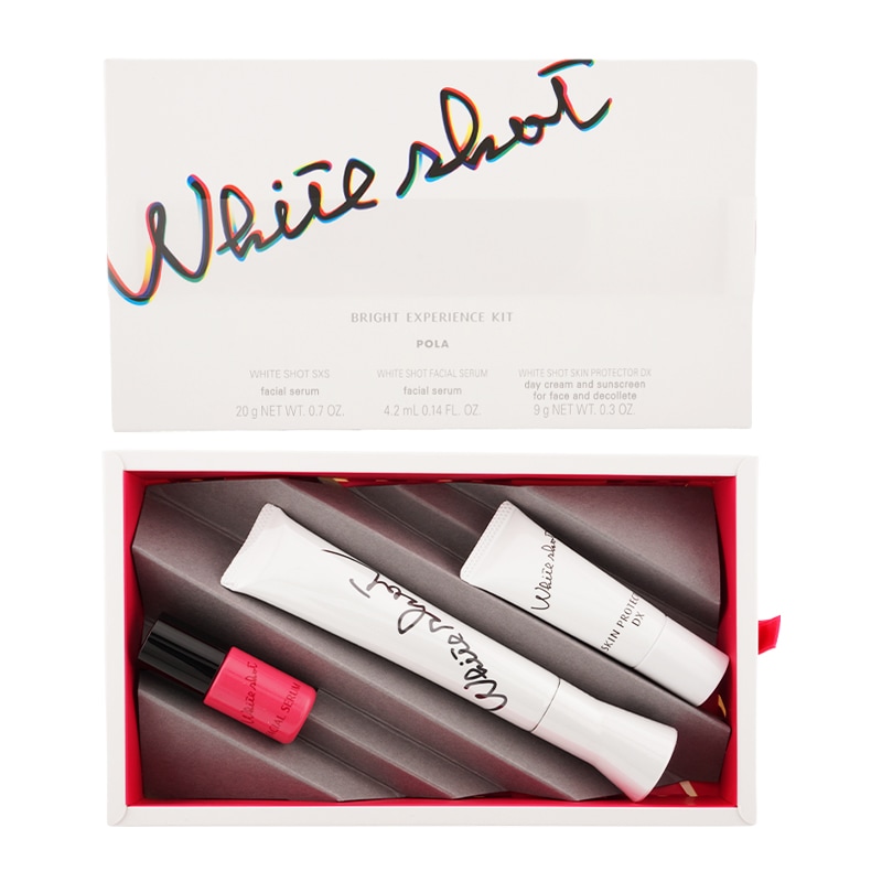 ホワイトショット SXS 20g フェイシャルセラム 4.2ml スキンプロテクター 9g ブライトエクスペリエンスキットL [ギフトラッピング対応]